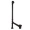 Kingston Brass Double Swivel Toe Touch Waste and Overflow, Matte Black CC2710 - alternate 1