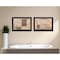 Homeroots Set Of Two Wash Room Black Framed Print Bathroom Wall Art, 2PK 407171 - alternate 2