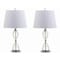 Jonathan Y Aubrey 24" Crystal LED Table Lamp, Clear, 2PK JYL2045A-SET2 - alternate 2