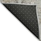 Homeroots 3' X 5' Linen Black And Brown Floral Washable Indoor Outdoor Area Rug 606242 - alternate 2