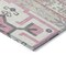 Homeroots 9' X 12' Pink Gray And Ivory Aztec Washable Indoor Outdoor Area Rug 598494 - alternate 2
