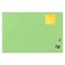 Fab Glass And Mirror Magnetic Glass Dry Erase Board, Frameless Glass Green Board, 24in x 36in, with Magnets, Markers MB24x36-SB602 - alternate 1