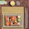 Ecoquality 1.0L Compostable Natural Sugarcane Bagasse No Lid Small Take Out Sushi Serving Tray, 25PK EQ1LSUSHINL-25 - alternate 2