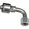 Gates Female JIC 37 Flare Swivel - 90 Bent Tube MegaCrimp G25180-1012 - alternate 2
