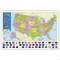 National Geographic United States for Kids Map, Laminated, 24'' x 36'' RE01021159 - alternate 1