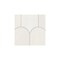 Daltile Eclessia Marble Natural Stone Elongated Fan Mosaic Polished, 9.60 SQFT Per Carton, 10PK M346ELFANMSPL - alternate 2