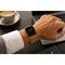 Elegani Mesh Stainless Steel Replacement Band Compatible with Apple Watch 49mm, Yellow Gold QYJMB-YGD-49mm - alternate 2