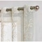 Homeroots Set of Two 96" Beige Boho Embroidered Window Panels, 2PK 473427 - alternate 2