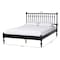 Baxton Studio Callison Spindle Platform Bed, Black, Full 271-14731-ZORO - alternate 2