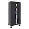Sandusky Lee Solid Door Storage Cabinet, 36 in W, 78 in H, 24 in D, Black TA4R362472-09 - alternate 2