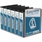 Davis Group Easyview Premium, Angle D Ring, Customizable, View Binder, (Black, 2"), PK6 8403-01-06 - alternate 1