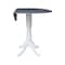 Whitewood Industries Extension Dining Tables, 45 in L, 38 in H, Parawood K05-42DPT-6B-2 - alternate 2