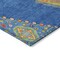 Homeroots 8' X 10' Denim Blue Red And Green Oriental Washable Indoor Outdoor Area Rug 598403 - alternate 2