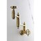 Kingston Brass Wall Mount Pot Filler Faucet, Brushed Brass KS3107RX - alternate 2