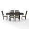 Crosley Hayden 7-Piece Dining Table Set For 6 KF13029SL - alternate 2