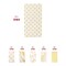 Smarty Had A Party White with Gold Dots Paper Dinner Napkins 600 Napkins, 600PK 3193-CASE - alternate 2