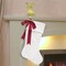 Dyno Red/White Matte W/Bow Christmas Stocking 20 in. 1201504AC - alternate 2