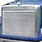Ilc FREIGHTLINER CORONADO GLIDER YEAR 2009 POLISHED ALUMINUM GRILLE INSERT WITH 18 HORIZONTAL FRTLNR CORONADO GLIDER 2009 POLISHED ALUMINUM GRIL - alternate 2
