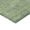 Homeroots 5' X 8' Green And Light Green Geometric Washable Indoor Outdoor Area Rug 594540 - alternate 2