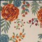 Homeroots 5' X 8' Ivory Blue Orange And Green Floral Indoor Outdoor Area Rug 545020 - alternate 2