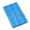 Charles Leonard Whiteboard Erasers, Felt and Foam, Learning is Fun Style, 2 x 2", Blue/Black, 15PK 74549 - alternate 2