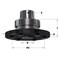 Cmt HSK CHUCK FOR GROOVING BLADE HSK-63F 110x30x40mm 183.422.30 - alternate 2