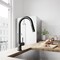Vigo Gramercy Single Handle Pull-Down Spout Kitchen Faucet in Matte Black VG02008MB - alternate 2