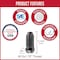 Coyote Wheel Accessories WHEEL INSTALLATION KIT 5 Lug Kit 14 Millimeter x 15 Thread Size 60 Degree Conical Spline Drive 251548BLK - alternate 2