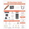Vevor 136-Piece Cordless Rotary Tool Kit DC8V 5 Adjustable Speeds 5000-30000 RPM, 136PK S0J-FE12-10 - alternate 2