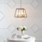 Jonathan Y Lloyd 15" 4-Light Farmhouse Industrial Iron LED Pendant, Black/Brass Gold JYL6510A - alternate 2