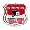 Signmission No Trespassing Shield Sign This Property, 6 inch X 6 inch, Vinyl Decal, 2PK SHI-D-2PACK-6-410 - alternate 1