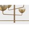 Troy Lighting August 45in wide 6 Light Chandelier in Patina Brass F3745-PBR - alternate 3