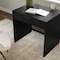 Martha Stewart Kayden Home Office Modular Single-Drawer Desk in Black w/Oil Rubbed Bronze Hardware NAN-FY-23042-TB-BK-BK-MS - alternate 2