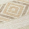 Homeroots 8' Beige Ivory And Taupe Round Southwestern Washable Indoor Outdoor Area Rug 613881 - alternate 3