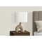 Monarch Specialties Lighting, 25"h, Table Lamp, Brown Ceramic, Ivory / Cream Shade, Contemporary, Modern I 9662 - alternate 2