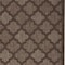 Homeroots 5' X 7' Dark Brown And Light Brown Trellis Indoor Outdoor Area Rug 545227 - alternate 2