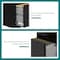 Space Solutions 14.25 in W 3 Drawer Mobile Vertical File Cabinet, Black 24427 - alternate 2