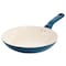Spice By Tia Mowry Savory Saffron 7 Piece Nonstick Aluminum Cookware Set with Nylon Utensils in Teal 96237.07RR - alternate 2