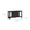 Homeroots 48in Brown Open Shelving TV Stand 490353 - alternate 2