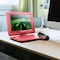 Trexonic 13.3 Inch Portable TV+DVD Player with Color TFT LED Screen and USB/HD/AV Inputs TR-D133RED - alternate 2