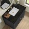 James Martin Vanities Myrrin 36" Vanity, Carbon Oak, w/ 3 CM Phantome Eclos Top 485-V36-CBO-3PHT - alternate 3