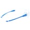 General Electric 03 Series Impact-Resistant Safety Glasses Clear Lens Blue Frame 1 pk GE103C - alternate 2