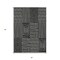 Homeroots 5' X 8' Black And Ivory Geometric Washable Indoor Outdoor Area Rug 596903 - alternate 2