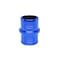 Hps Performance 1 in OD x 2 in L, Billet 6061 Aluminum Joiner Hose Union Connector, Anodized Blue AHU-100-BLUE - alternate 2