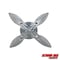Extreme Max 3006.6542 BoatTector Galvanized Folding Anchor - 1.5 lbs. 3006.6542 - alternate 2