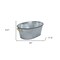 Homeroots 24" Gray And Black Steel Basket 399667 - alternate 2