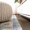 Jonathan Y Modern Persian Vintage Moroccan Traditional Gray/Blue 6 ft Round Area Rug MDP101G-6R - alternate 2