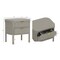 Manhattan Comfort Park 24in Nightstand in Gray (2-Drawer) NS1525-2 - alternate 2