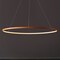 Jonathan Y Brice 35" Modern Contemporary Metal Round Dimmable Integrated LED Pendant, Orange JYL7220G - alternate 2