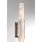 Euf Venna, Wall Sconce, 22", Polished Nickel, Alabaster 49033-021 - alternate 1